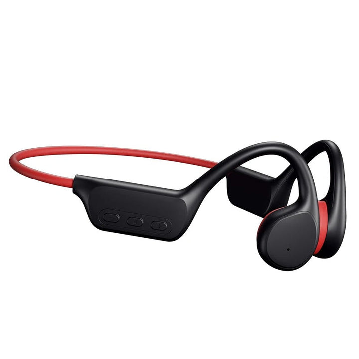Unisex open-ear botgeleiding hoofdtelefoon voor veilig sporten. Ideaal voor fietsen en hardlopen.