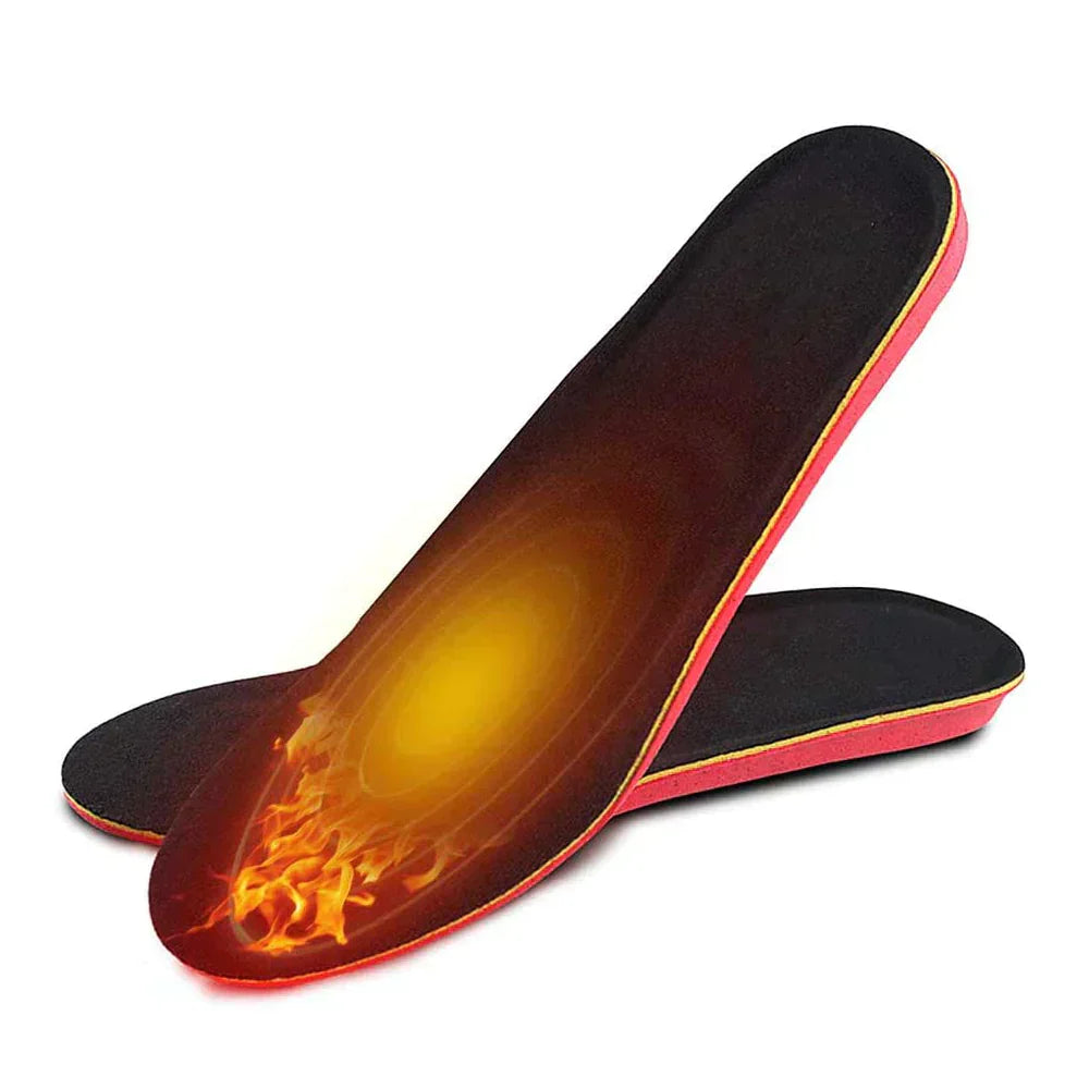 Comfortabele unisex Aurora verwarmde inlegzolen, geschikt voor elke schoen en activiteit in de kou.