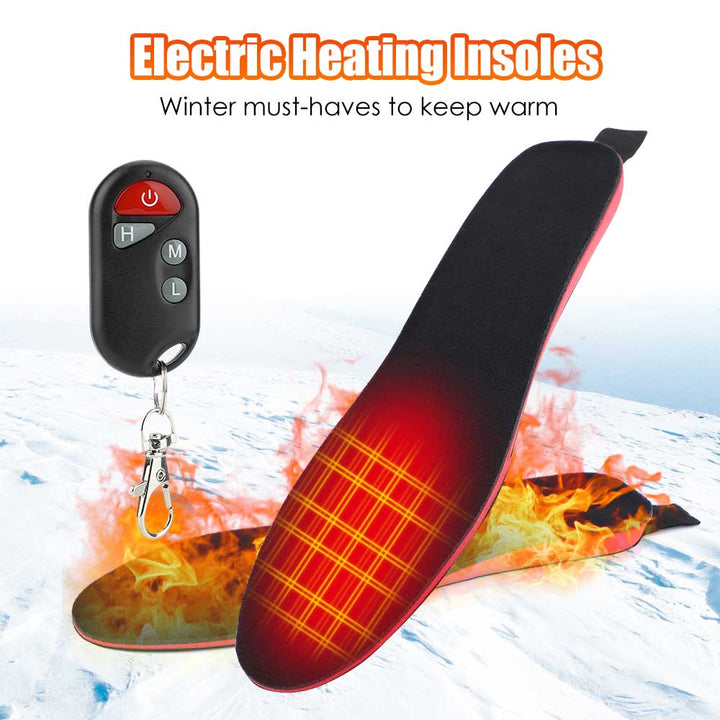 Geniet van constante warmte met deze oplaadbare Aurora inlegzolen; de beste oplossing tegen koude voeten.