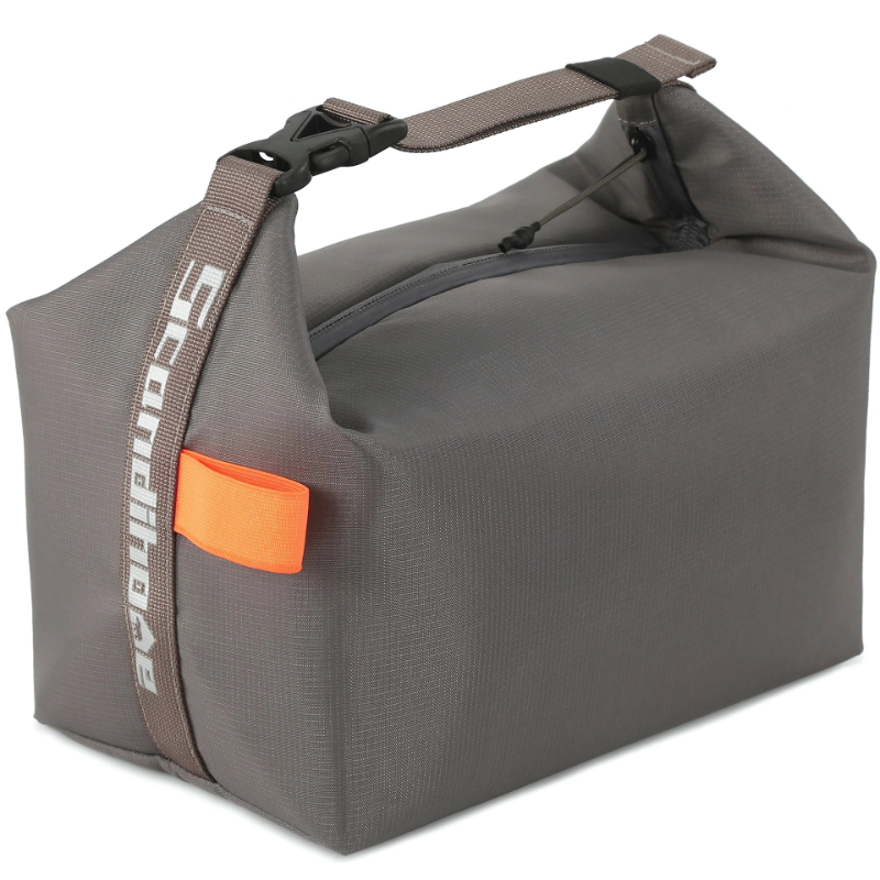 Stijlvolle unisex geïsoleerde lunchtas, opvouwbaar, houdt maaltijden vers voor werk, school, picknick of reizen.