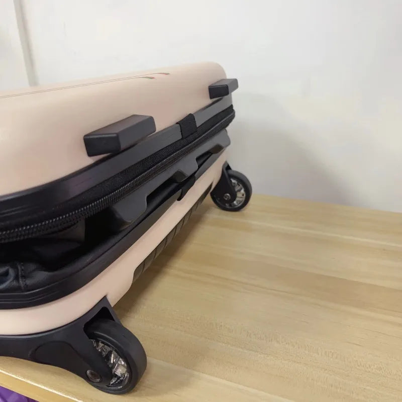 Lichtgewicht opvouwbare reisbagage met hardshell, perfect voor flexibel reizen en vakantie.