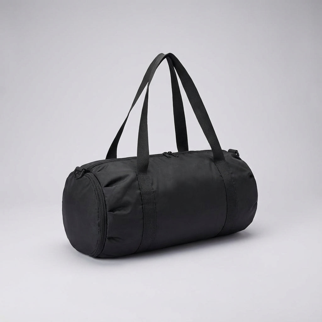 Spatwaterdichte TravelFoldr duffel, opvouwbare unisex sport- en weekendtas, robuust en met speciaal natvak.