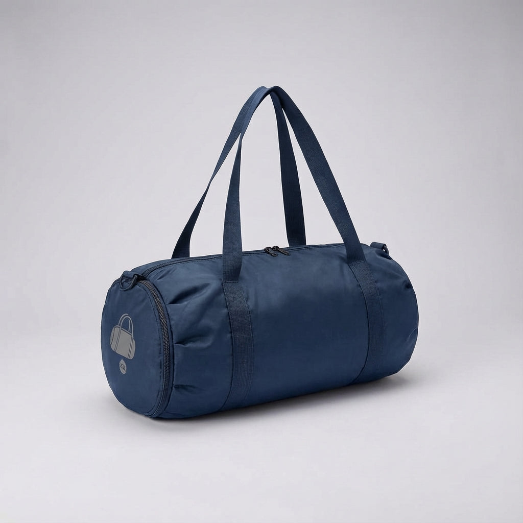 Handige opvouwbare unisex weekendtas en sporttas, lichtgewicht bagage met nat-droog vak en spatwaterbestendige stof.