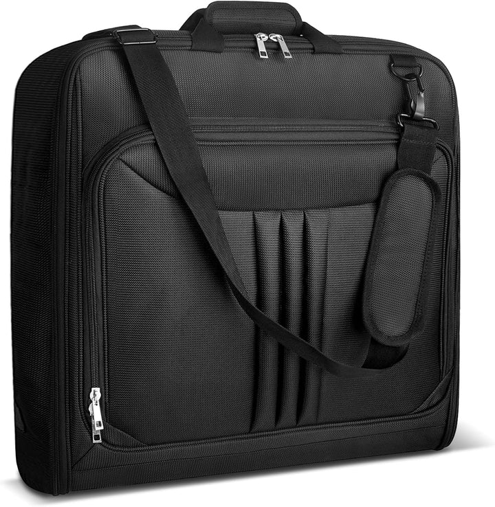 Unisex opvouwbare reiskledingtas. Waterdichte handbagage organiser voor kreukvrije pakken en jurken op zakenreis.