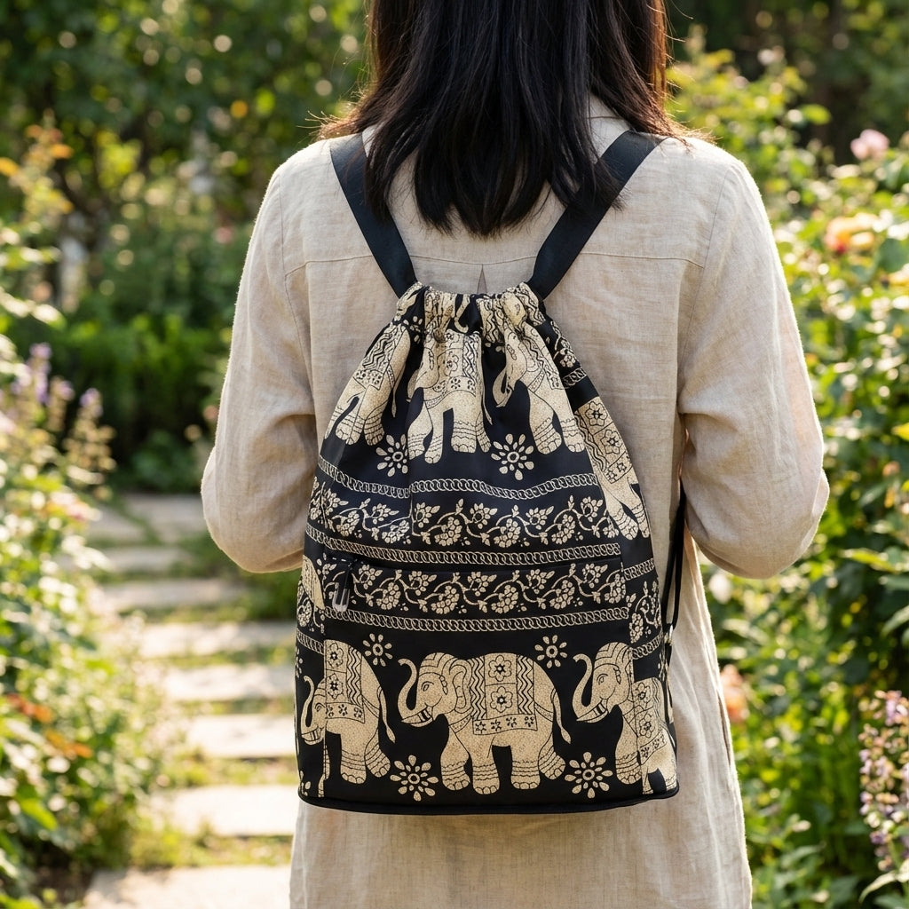 Unisex opvouwbare reistas, lichtgewicht en compact. Ideaal als weekendtas of extra handbagage voor reizen.
