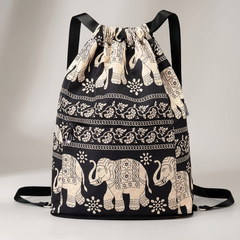 Compacte Carryva reistas, opvouwbaar voor eenvoudige opslag. Perfect als extra tas voor onverwachte aankopen.