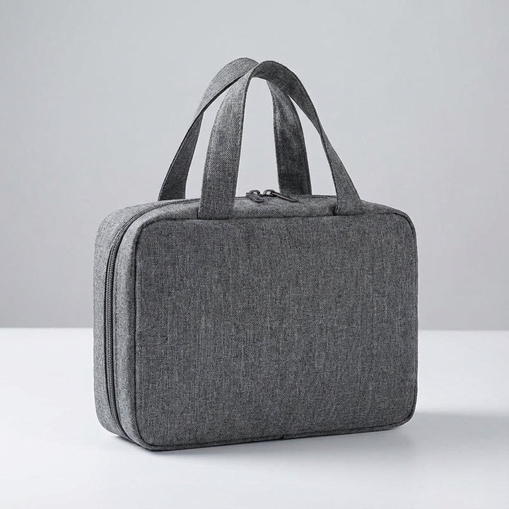 Waterafstotende, ophangbare toilettas voor cosmetica en make-up. Perfecte reisorganizer voor mannen en vrouwen.