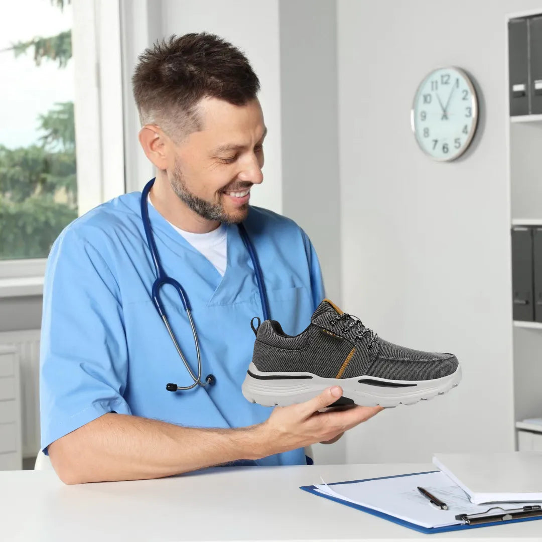 Unisex orthopedische barefoot sneakers, ideaal voor ultiem dagelijks loopcomfort en gezonde voeten.