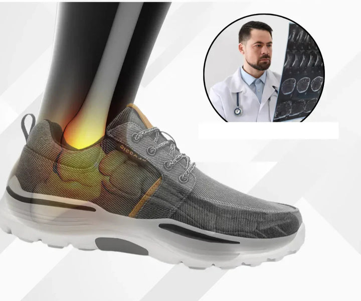 Lichtgewicht barefoot comfort sneakers met voetondersteuning voor pijnverlichting en een natuurlijke houding.