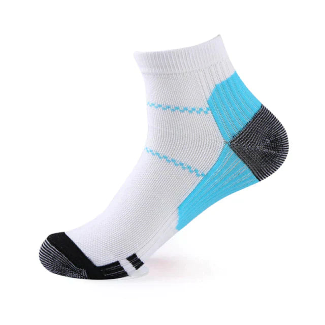 Hoogwaardige unisex compressiesokken SlimSupport PRO 2.0 voor optimale voetondersteuning en minder voetpijn.