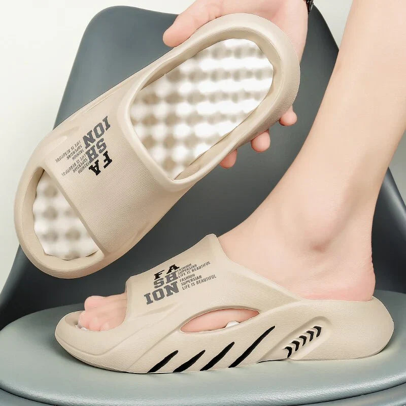 Ontspannende unisex massageslippers, perfect voor thuis, bieden ultieme pijnverlichting en comfort na een lange dag.