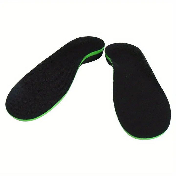 Zachte unisex inlegzolen voor platvoeten met superieure voetondersteuning en duurzaam comfort.