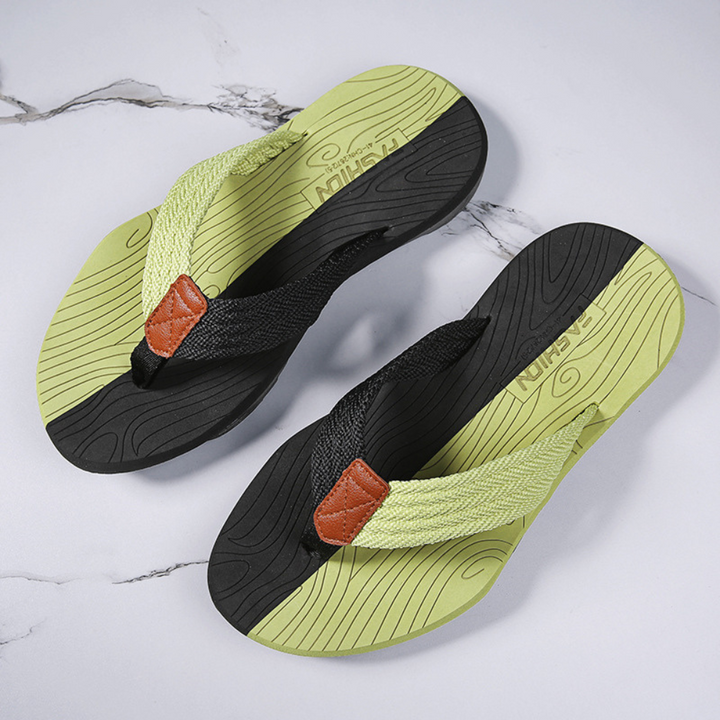 Milan orthopedische teenslippers voor dames en heren; schokabsorberend en comfortabel.