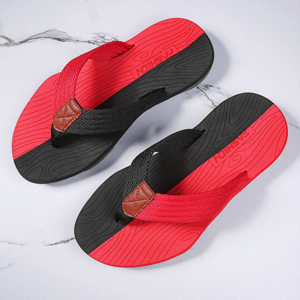 Casual Milan orthopedische slippers, ideaal voor zomerse dagen en ontspannen voetcomfort.