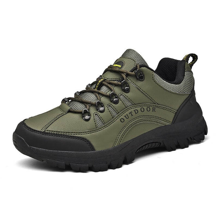 Wandelschoenen met geavanceerde demping voor pijnverlichting bij hielspoor en andere voetklachten.