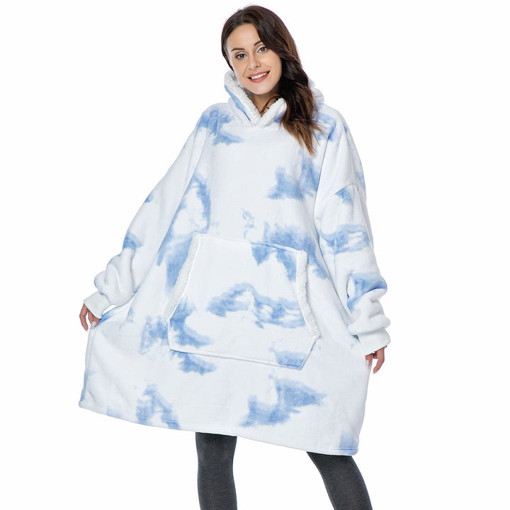 Ultieme comfort hoodiedeken, ideaal voor een luie dag of kille ochtenden.