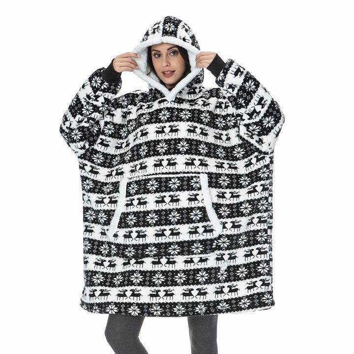 De ultieme knusse hoodiedeken, ideaal als cadeau voor winterse dagen.