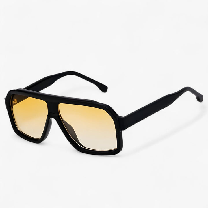 Trendy 'Vortex' zonnebril in oversized punk stijl, unisex en UV400 beschermd. Perfect accessoire.