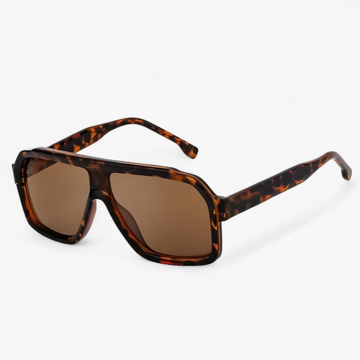 'Vortex' unisex zonnebril: oversized punklook, winddicht en UV400 bescherming. Trendy accessoire.