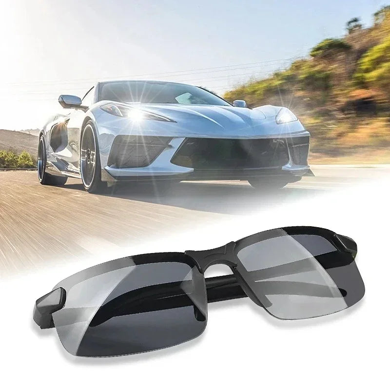 Veelzijdige dag-nacht bril: unisex photochrome zonnebril met complete UV-bescherming, perfect voor elke activiteit.