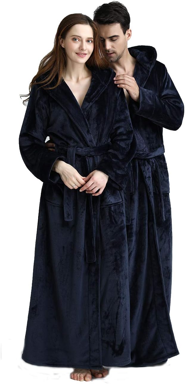 Warme CozyFluff badjas met capuchon; zacht fleece voor comfortabele momenten.