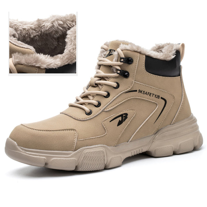 Comfortabele en ademende sportieve veiligheidsschoenen voor dames en heren, met stalen neus en antislip.