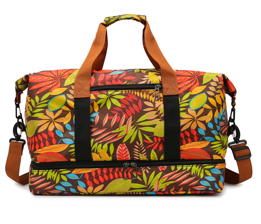 Zwarte, duurzame sport- en weekendtas voor alle reizigers. Comfortabel en licht.