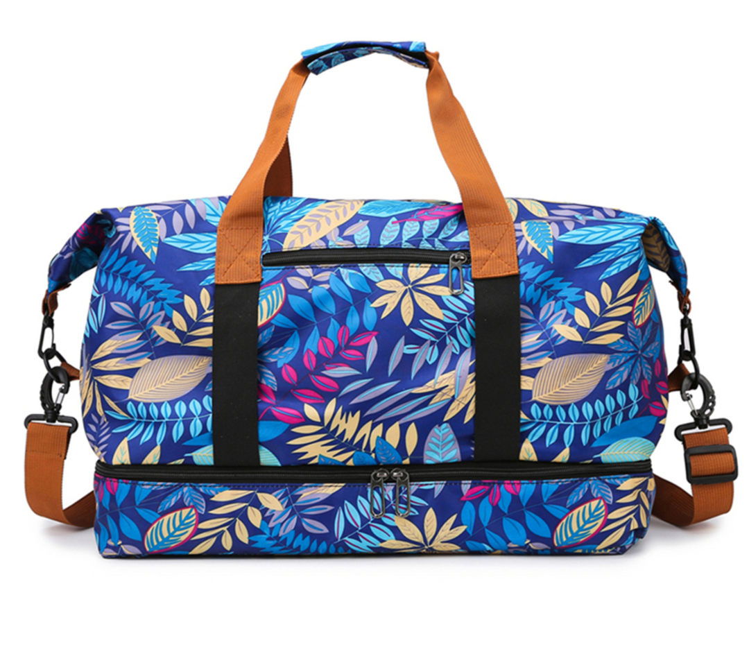 Aurora Wonen unisex duffelbag, veelzijdig inzetbaar als gym-, reis- of vakantietas.
