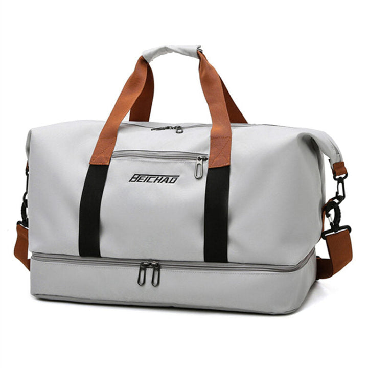 Lichtgewicht unisex sporttas, ideaal als gymtas of duffelbag voor reizen.