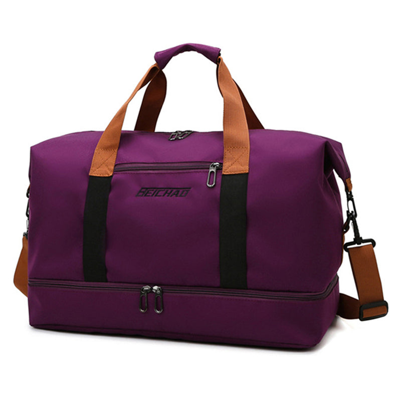 Vakantietas lichtgewicht, geschikt als handbagage. Unisex design, ideaal voor gym.