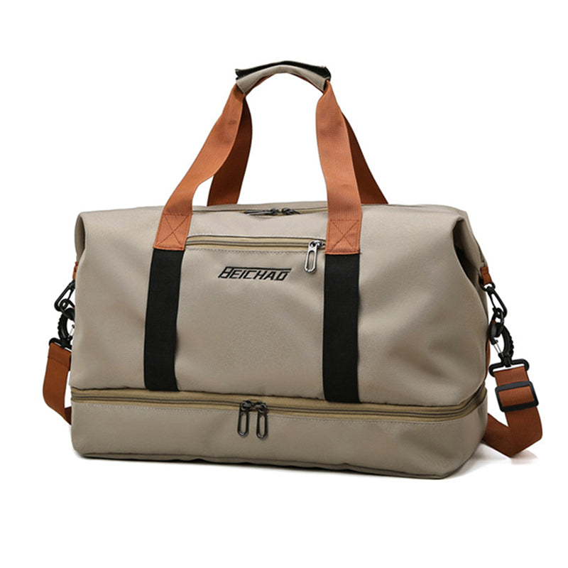 Stijlvolle unisex sporttas, ruim genoeg voor al je gymspullen of een weekend trip.