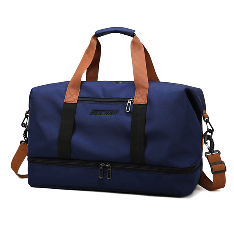 Multifunctionele unisex weekendtas, perfect voor korte trips en sportschoolbezoek.