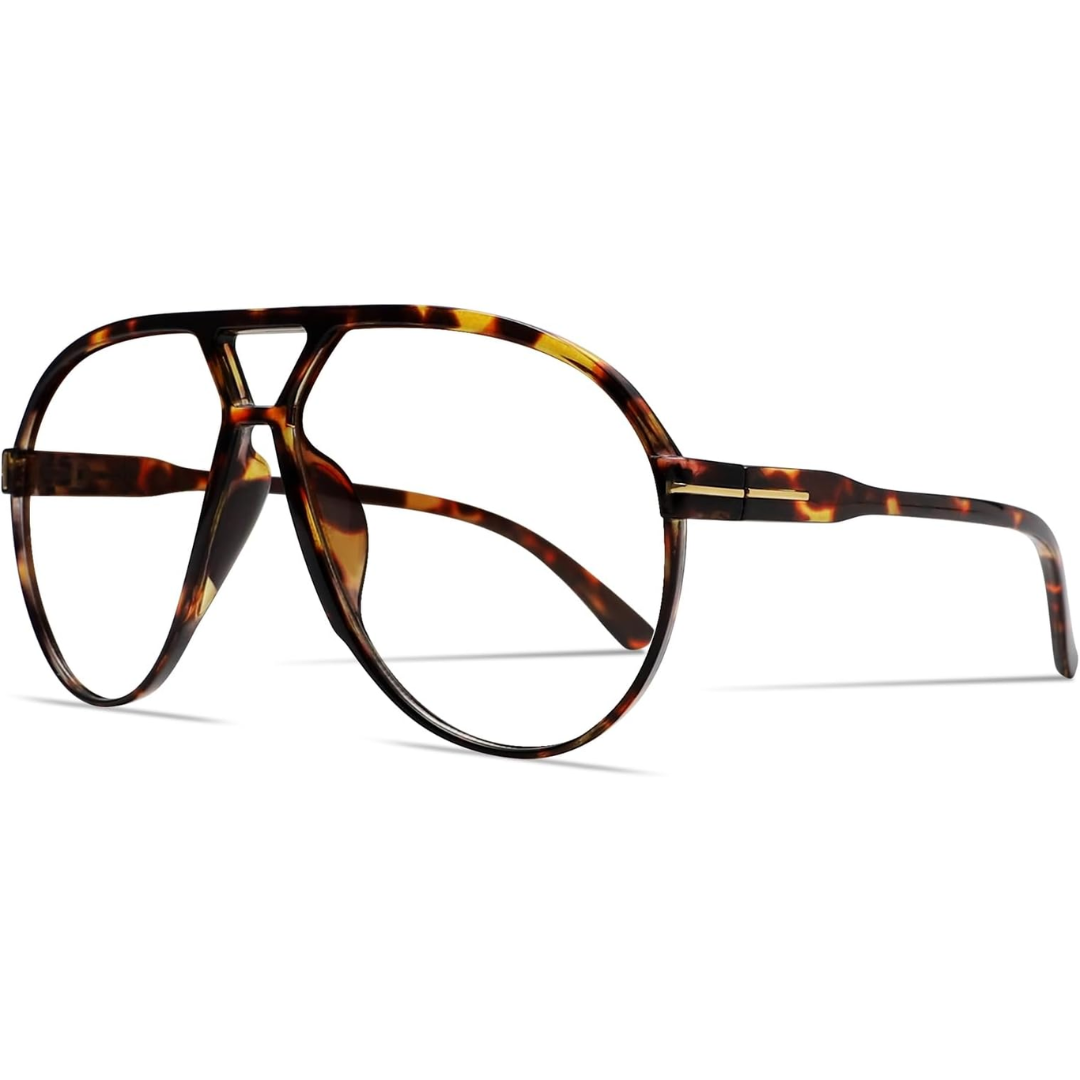Iconische retro aviator zonnebril, perfect voor elke outfit. Unisex design met sterke UV400 bescherming.