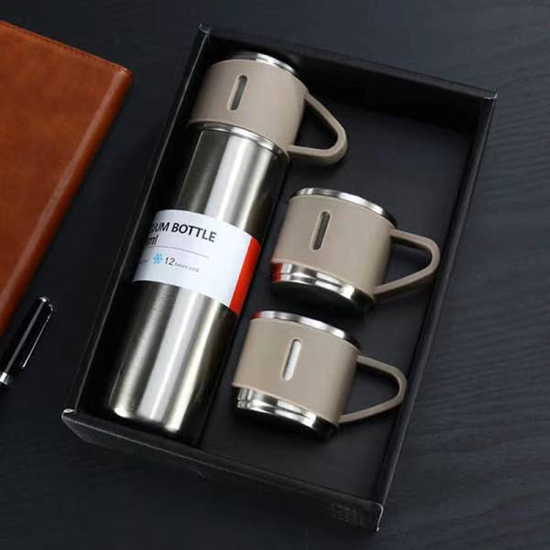 Unisex roestvrijstalen drinkbeker met isolatie, voor dagelijks gebruik.