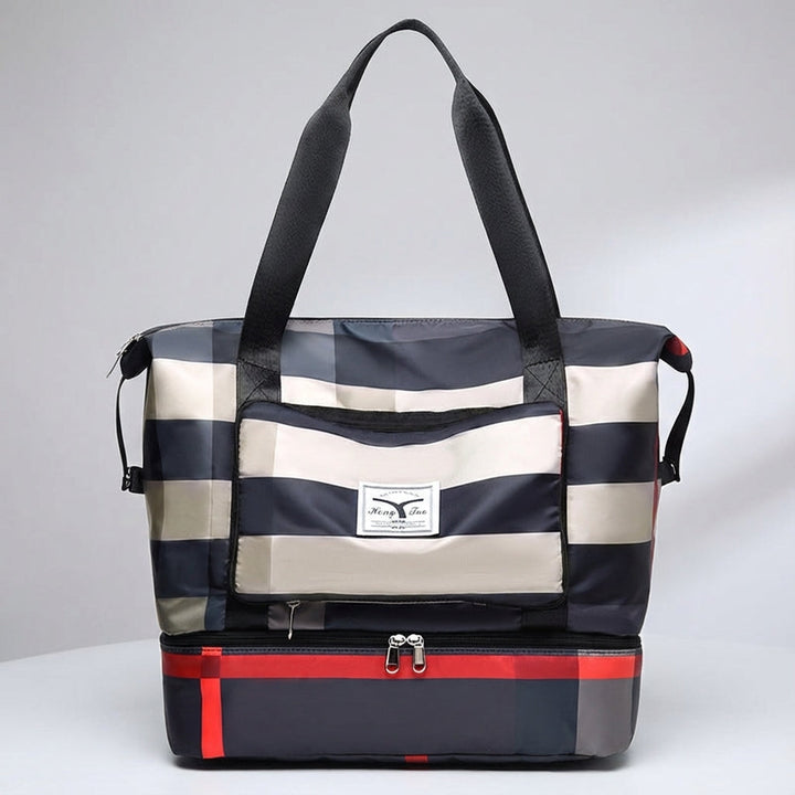 Unisex Bagloria reistas, veelzijdige weekendtas met bodemvak, perfect voor korte trips en de sportschool.