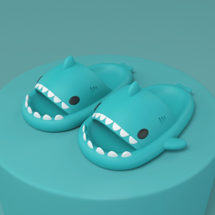 Ergonomische Sharkies slippers, ontworpen voor comfort en stabiliteit op elke ondergrond, binnen en buiten.