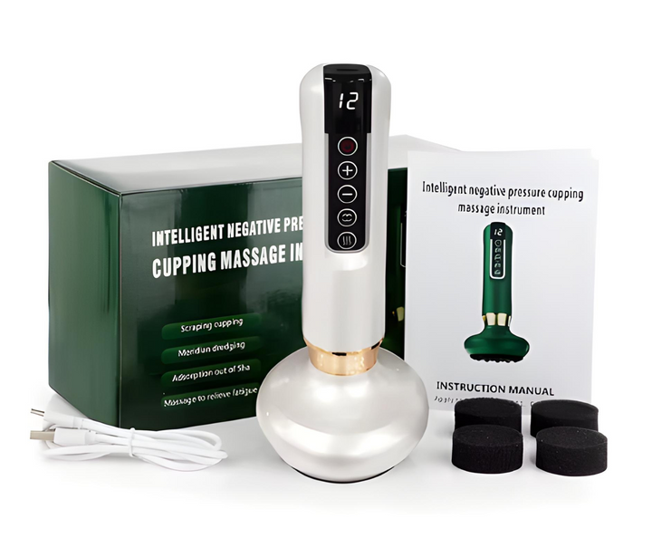 Eenvoudig te gebruiken SlimCupp cupping apparaat voor vetreductie en een mooie, strakke huid thuis.