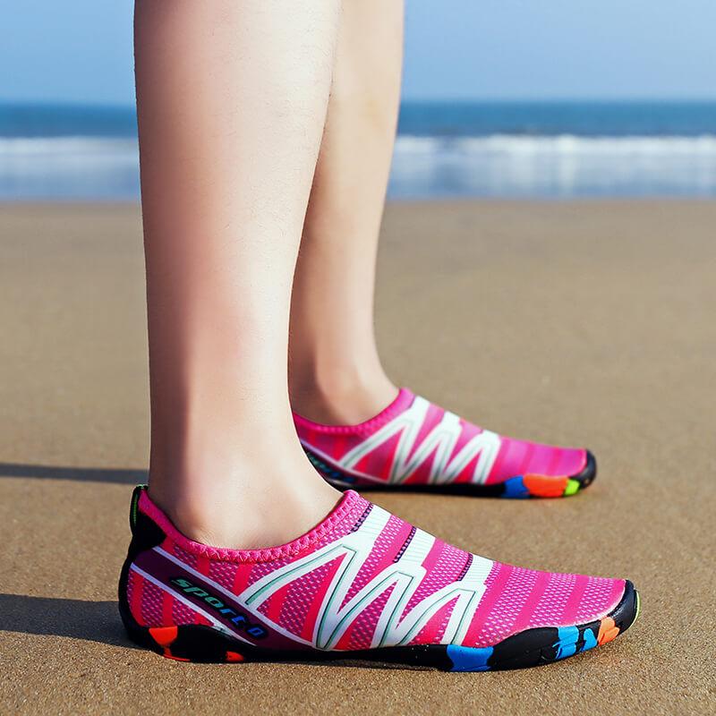 Comfortabele unisex AquaFlex waterschoenen, sneldrogend, perfect voor lange dagen op het water of aan zee.