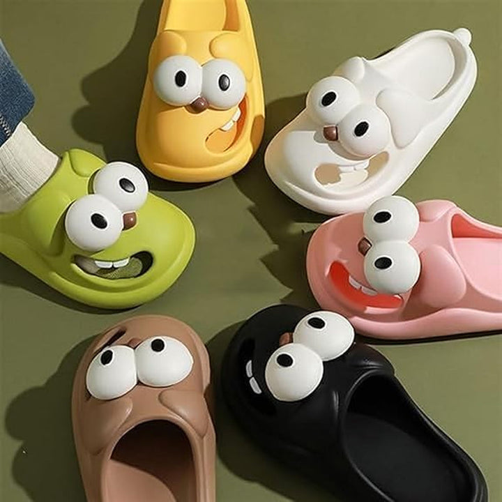 Unisex SoleJoy slippers met vrolijk design voor ultiem comfort. Zachte pantoffels, ideaal voor thuis en zomer.