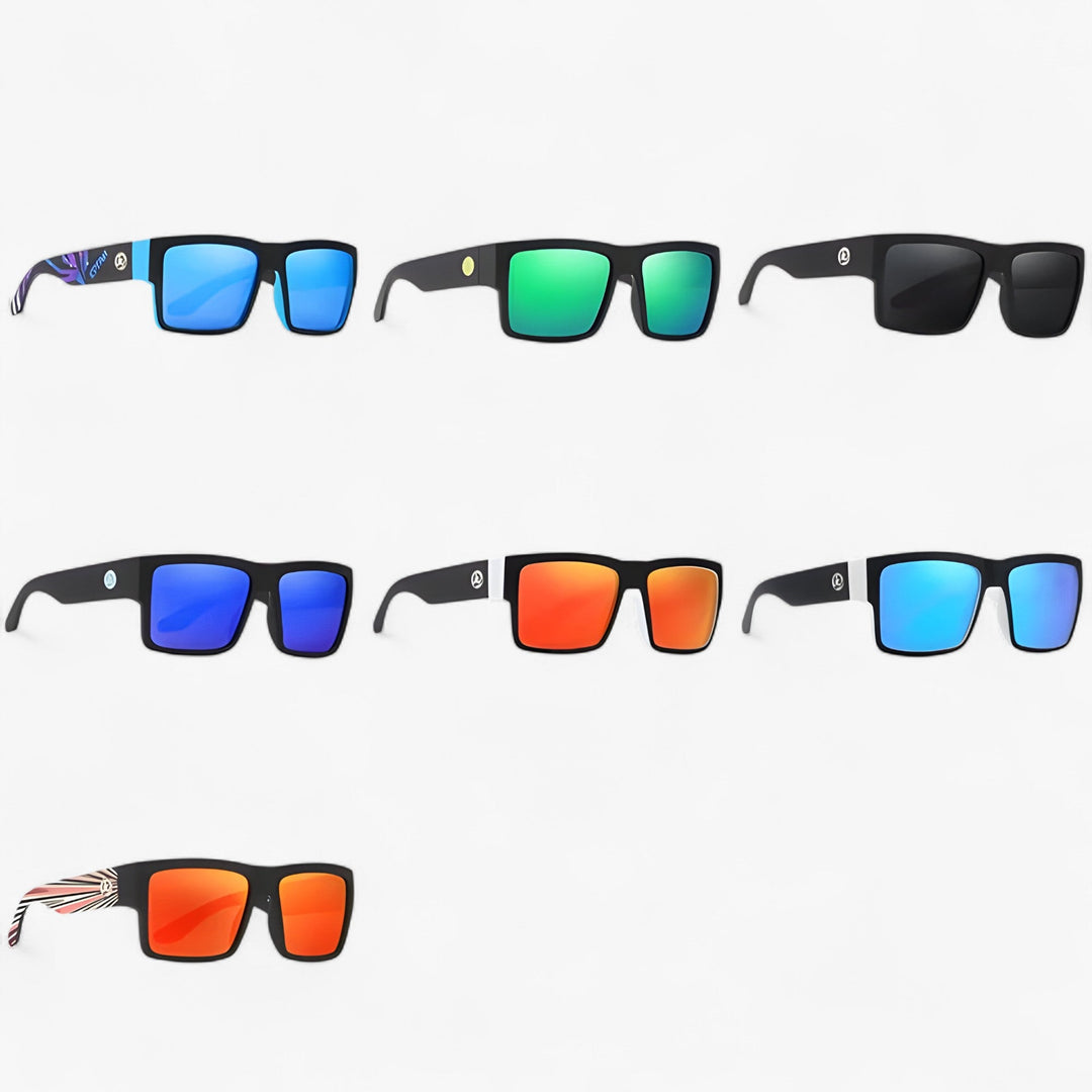De Stratos sportzonnebril biedt gepolariseerde, winddichte bescherming. Lichtgewicht en unisex, perfect voor elke sport.