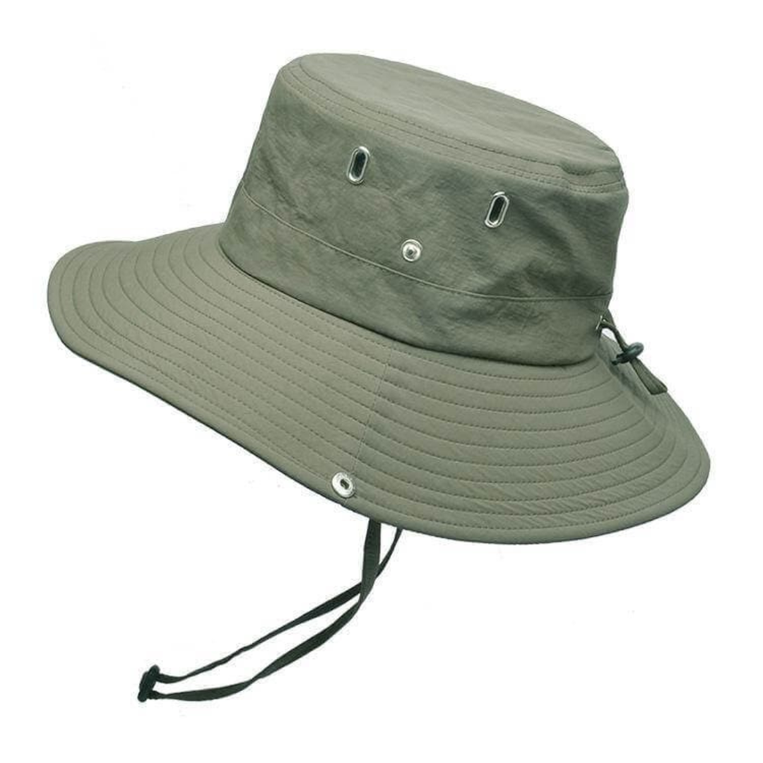 Unisex Stormtrail outdoor buckethat met UV-bescherming, lichtgewicht en opvouwbaar voor wandelen.