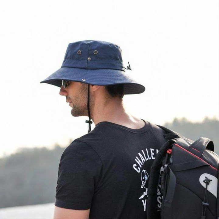 Outdoor hoed unisex, met UV-bescherming, lichtgewicht, ademend en waterafstotend voor elk weer.