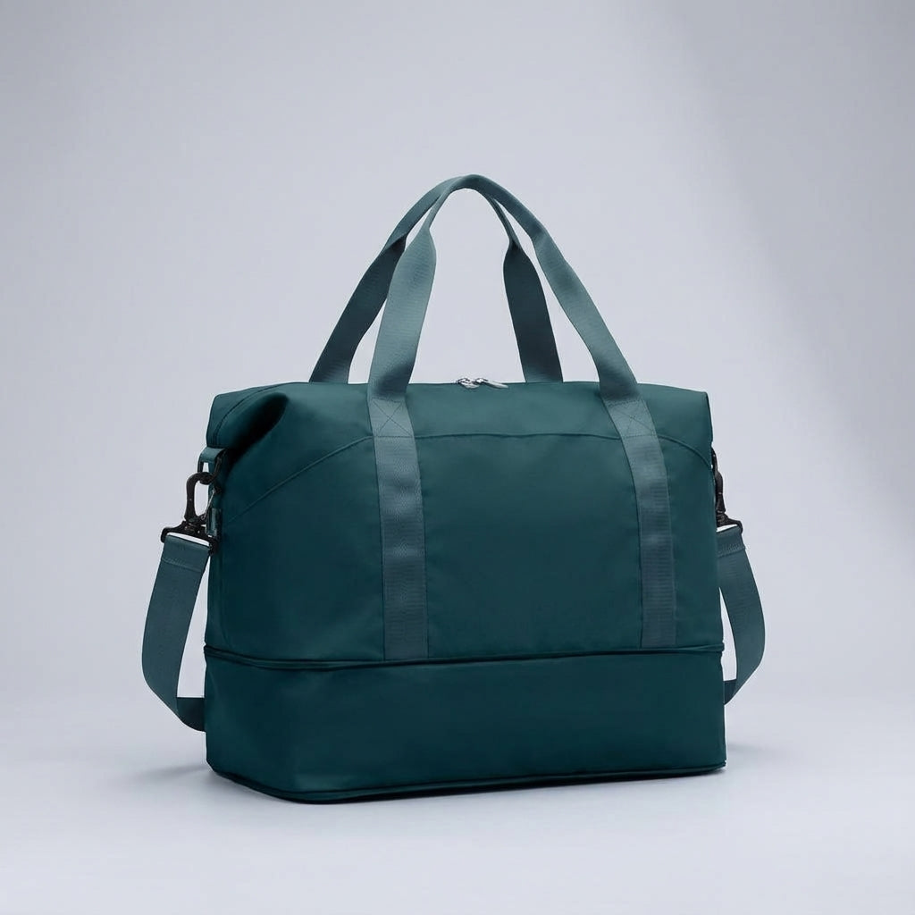 Duurzame TravelNest reistas van waterdicht polyester. Perfect als sporttas of weekendtas.