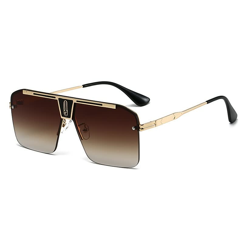 Unisex trendy zonnebril van NiceGlasses™ met stijlvol montuur en UV-bescherming. Perfecte mode accessoire.