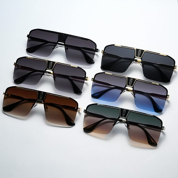 Zomerse unisex zonnebril; combineert stijl met functionaliteit. Biedt optimale bescherming tegen de zon.