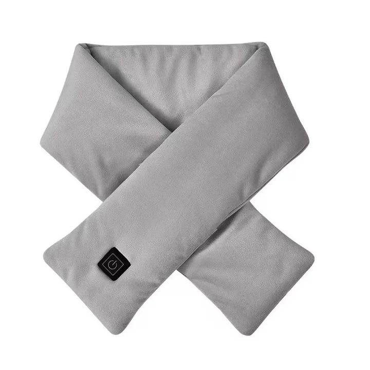 Elektrische neksjaal voor directe pijnverlichting. Therapeutische warmte tegen nekpijn; comfortabele winteraccessoire.