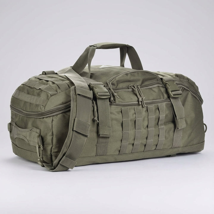 Robuuste nylon Fortivoy duffeltas met waterbestendige eigenschappen, perfect voor tactisch gebruik en sport.