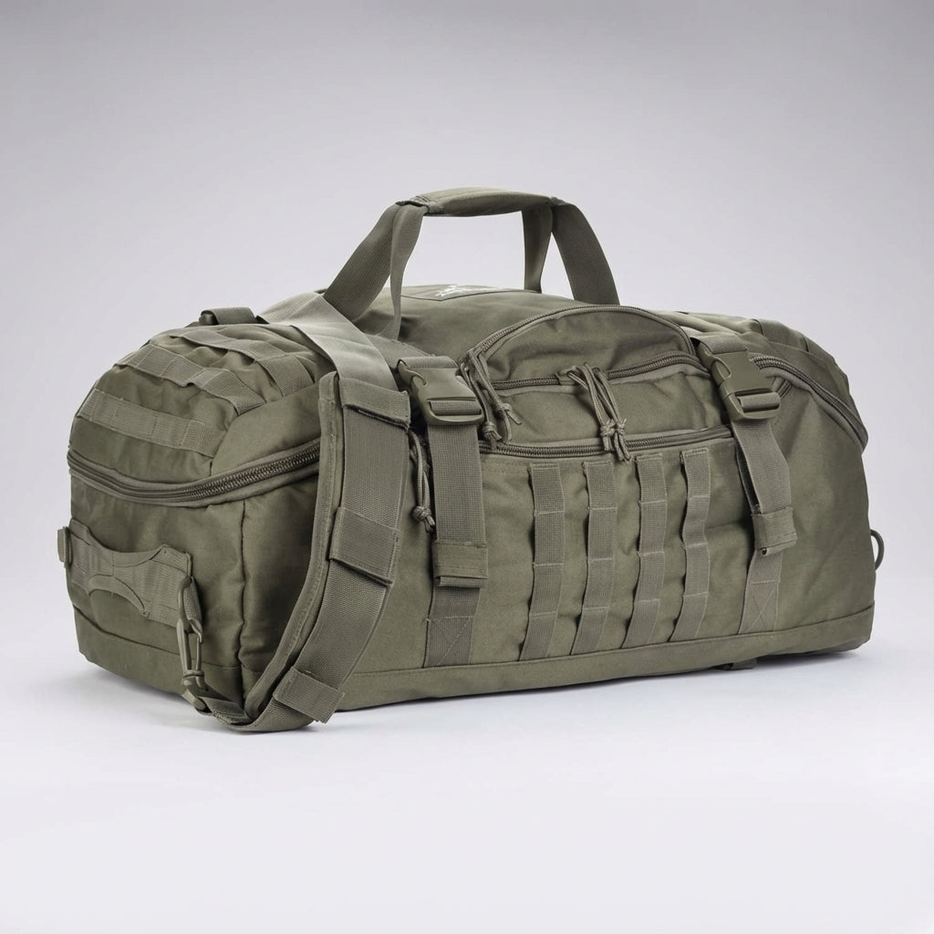 Ruime unisex tactische duffeltas Fortivoy voor al je gear, waterbestendig en duurzaam voor elke trip.