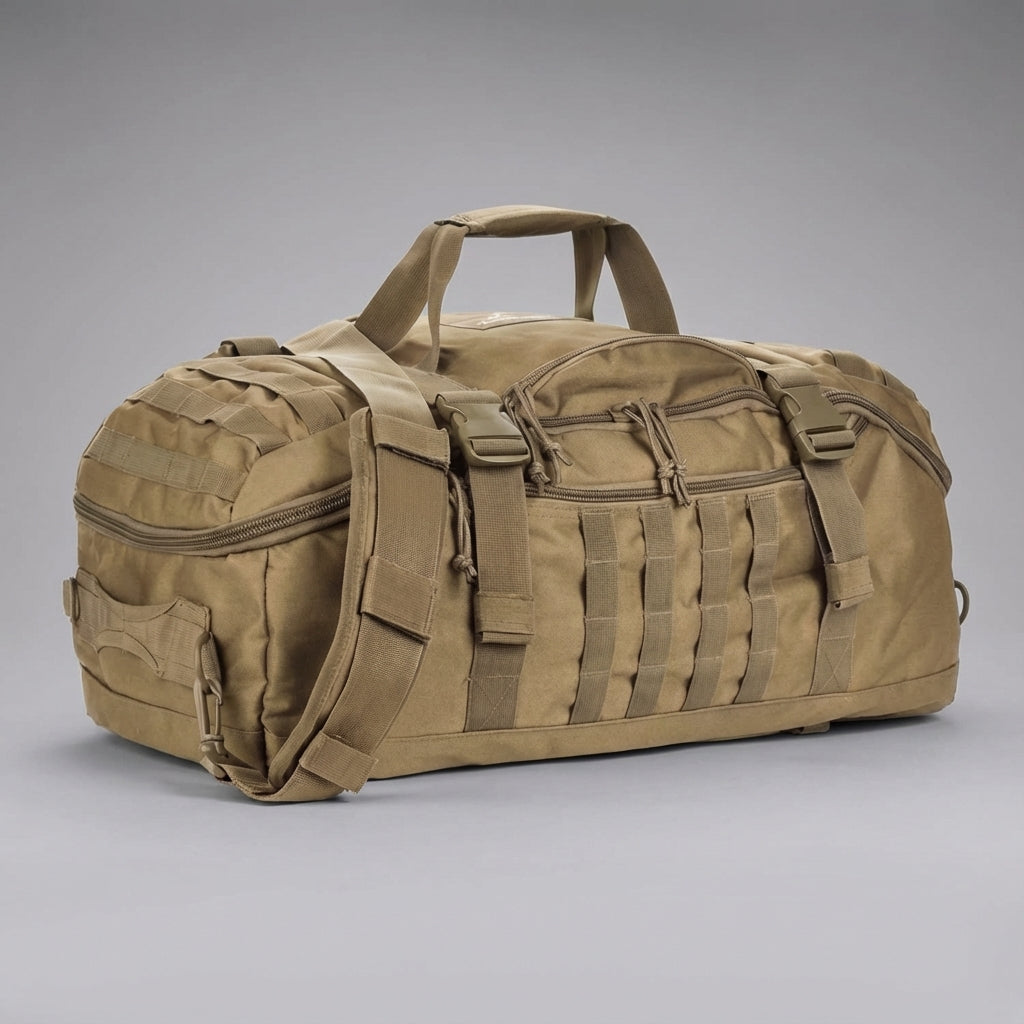 Unisex outdoor duffeltas Fortivoy: waterbestendig, tactisch en ruim. Perfect als sport- of reistas.