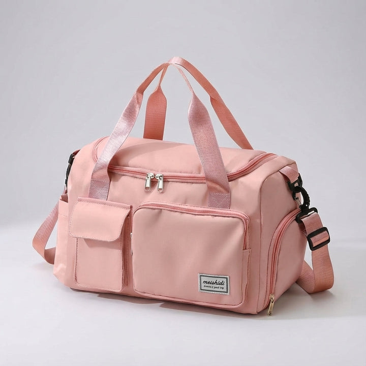 Stijlvolle waterbestendige duffel reistas, Travellea nylon, perfect als sporttas of reisbagage voor dames en heren.